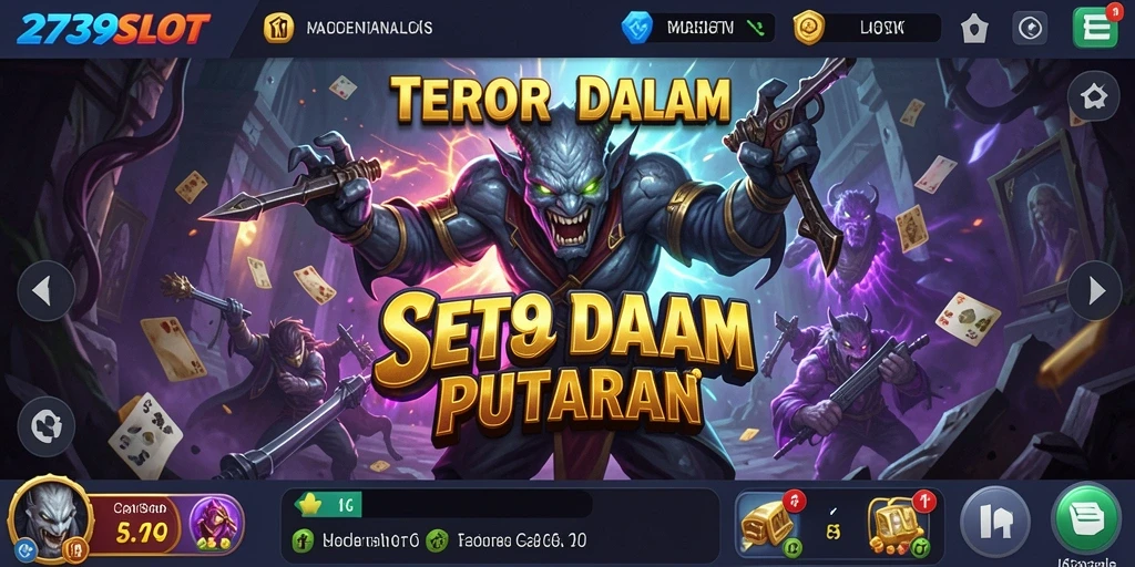 Gameplay menegangkan di dalam aplikasi 2739SLOT