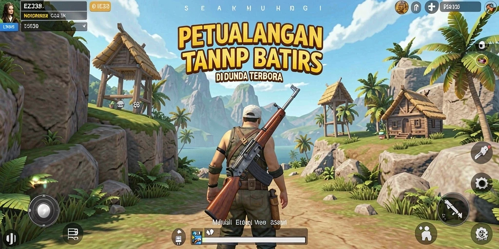 Gameplay seru dalam dunia terbuka yang luas dan penuh petualangan.