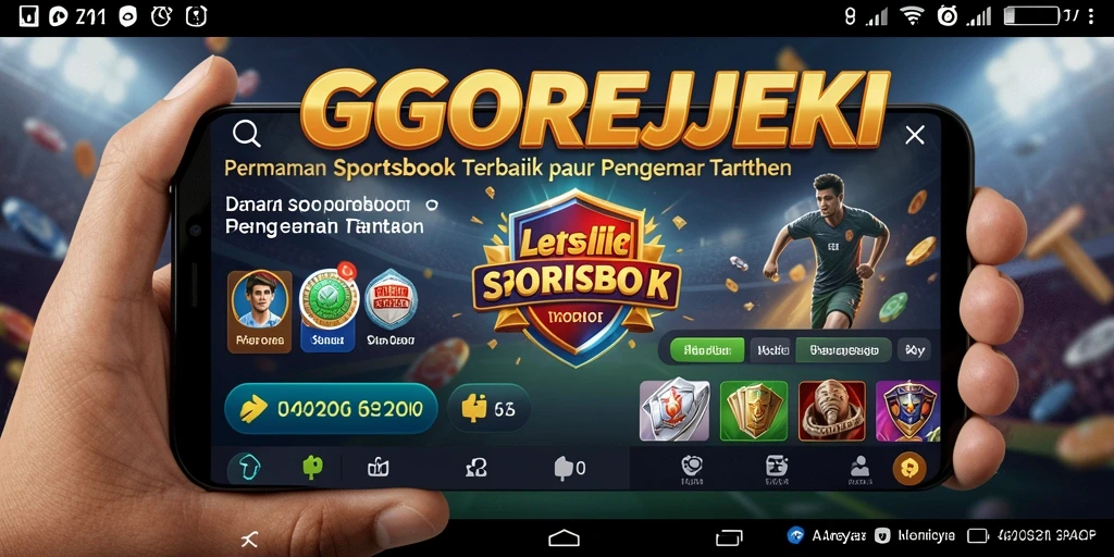 Screenshot GOGOREJEKI menampilkan antarmuka taruhan yang menarik.