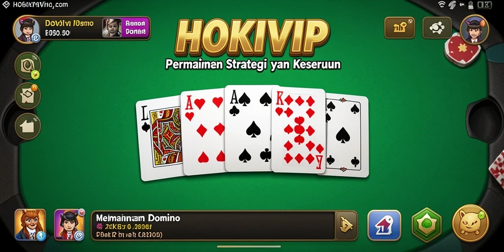 Tampilan gameplay HOKIVIP yang menarik dan mengasyikkan.