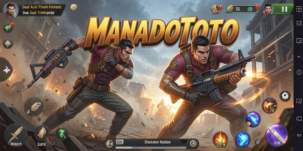 Gameplay seru dan aksi mendebarkan di MANADOTOTO.