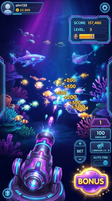Screenshot aplikasi atm138 saat pengguna mencari aplikasi.